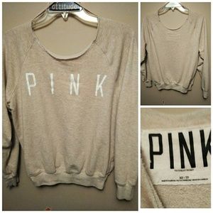 Pink sweatshirt size xs light pink